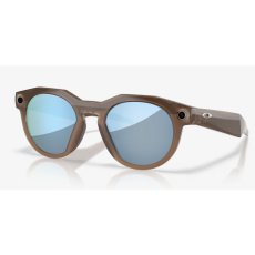 オークリー×Meta Meta HSTN Brown Smoke (ブラウン スモーク) / Prizm Deep Water Polarized (プリズム ディープ ウォーター 偏光レンズ) スマートグラス AIメガネ 商品画像