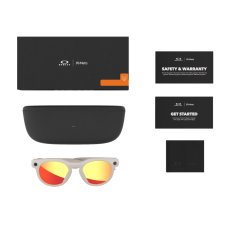 オークリー×Meta Meta HSTN Warm Grey (ウォーム グレー) / Prizm Ruby (プリズム ルビー) スマートグラス AIメガネ 付属品画像