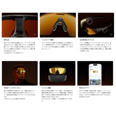 オークリー×Meta Meta Vanguard Black (ブラック) / Prizm Road (プリズム ロード) スマートグラス スポーツAIグラス (W0OW8001) 機能紹介画像