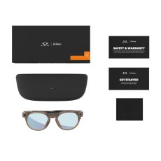 オークリー×Meta Meta HSTN Brown Smoke (ブラウン スモーク) / Prizm Deep Water Polarized (プリズム ディープ ウォーター 偏光レンズ) スマートグラス AIメガネ 付属品画像